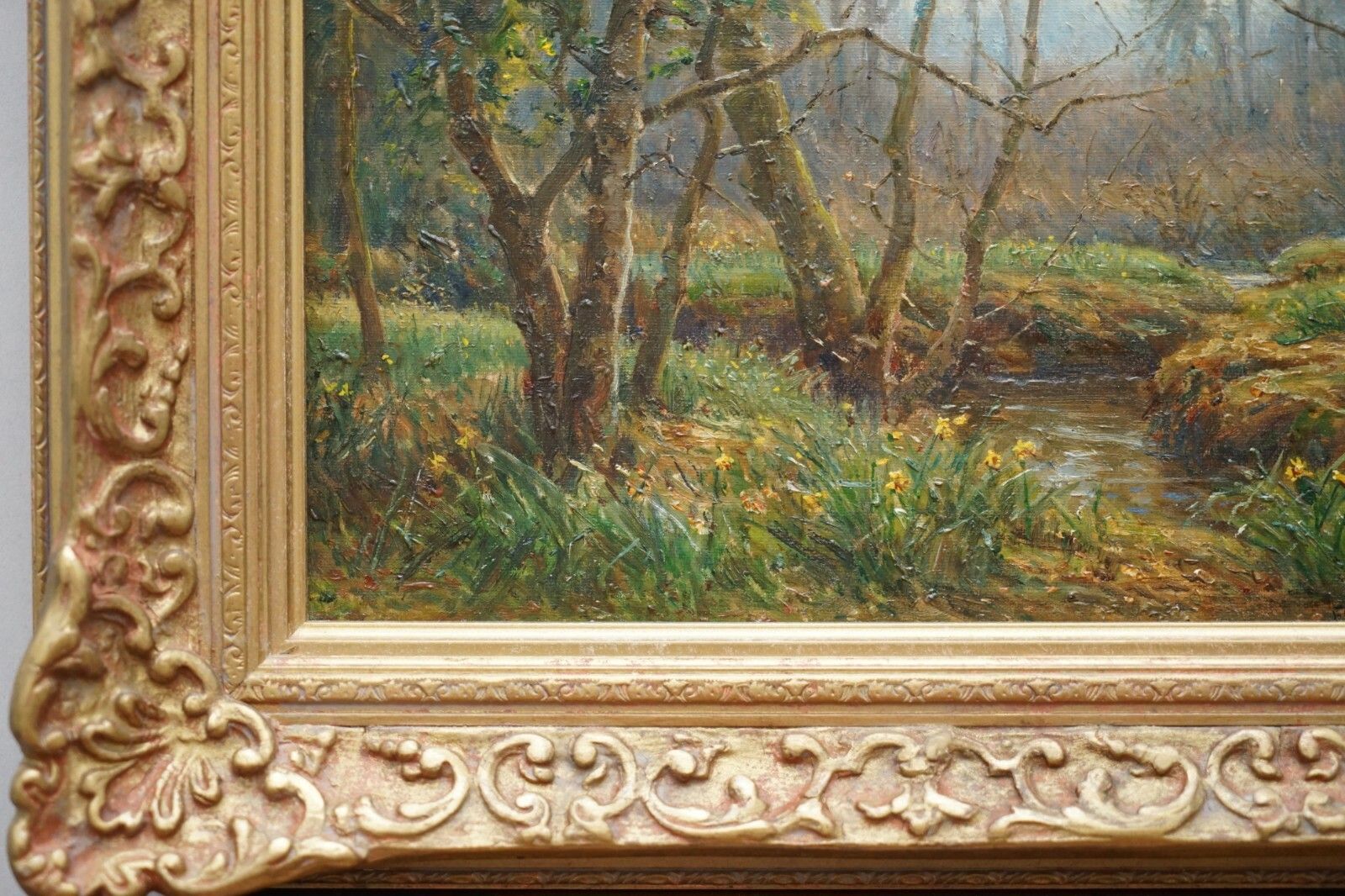 Frederick Golden Short New Forest Woodland Signed & Dated 1920 Oil Painting photo 3500.0