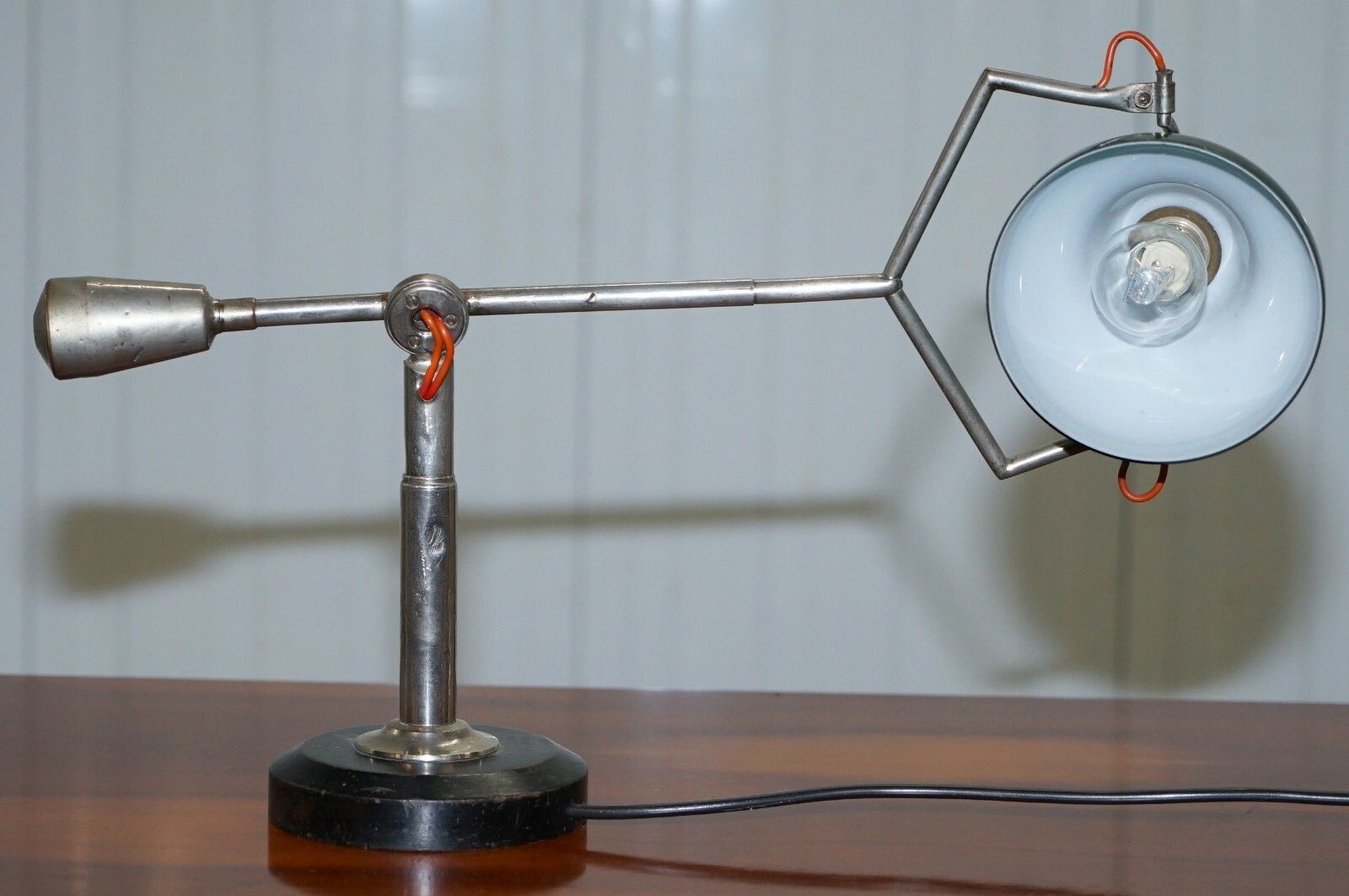 Rare Original Circa 1925 Art Deco Edouard Wilfred Buquet French Articulated Lamp photo buy