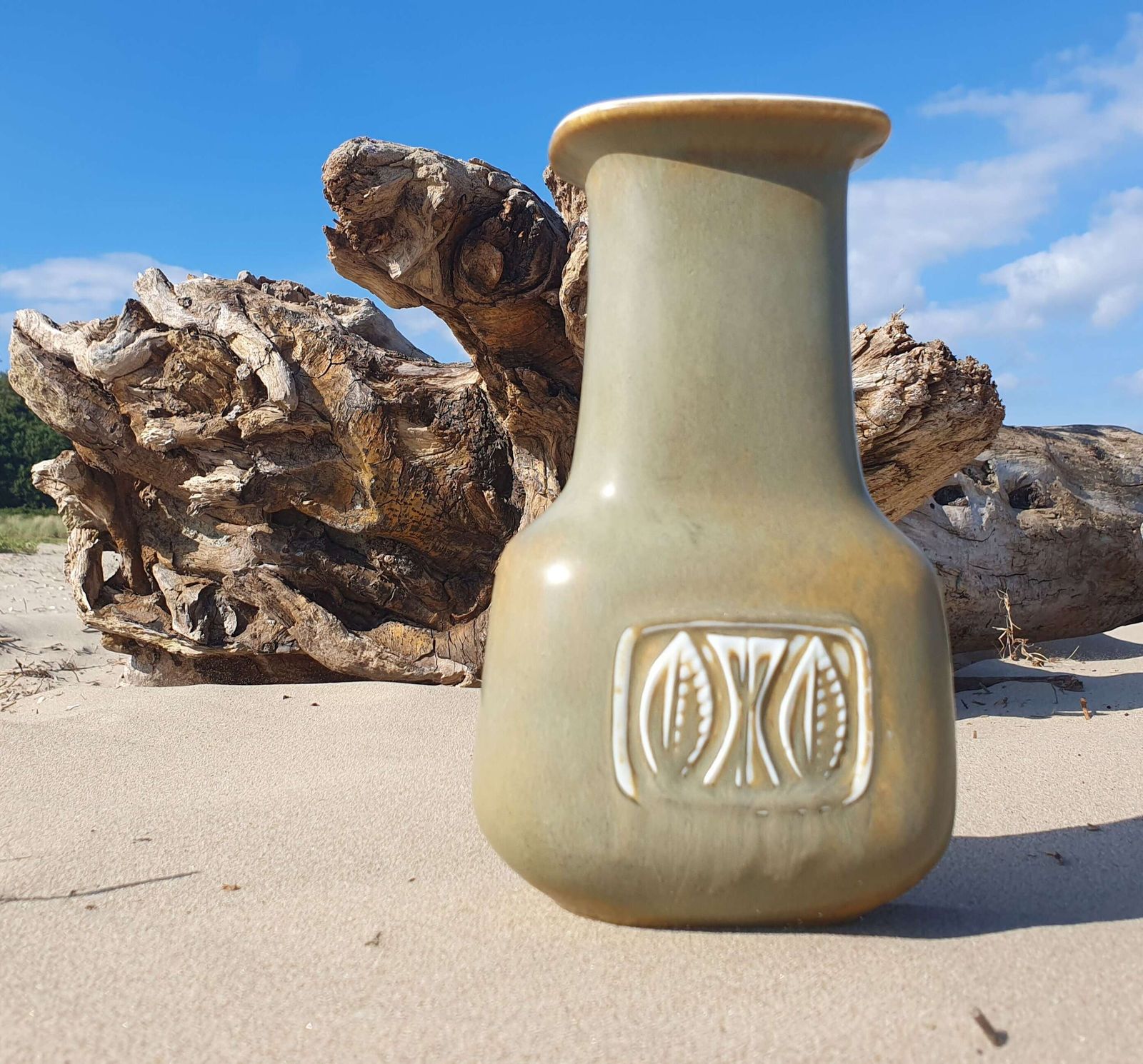 Gunnar Nylund For Rorstrand, Sweden. An "Aso" Range Vase. 1960s. photo for sale