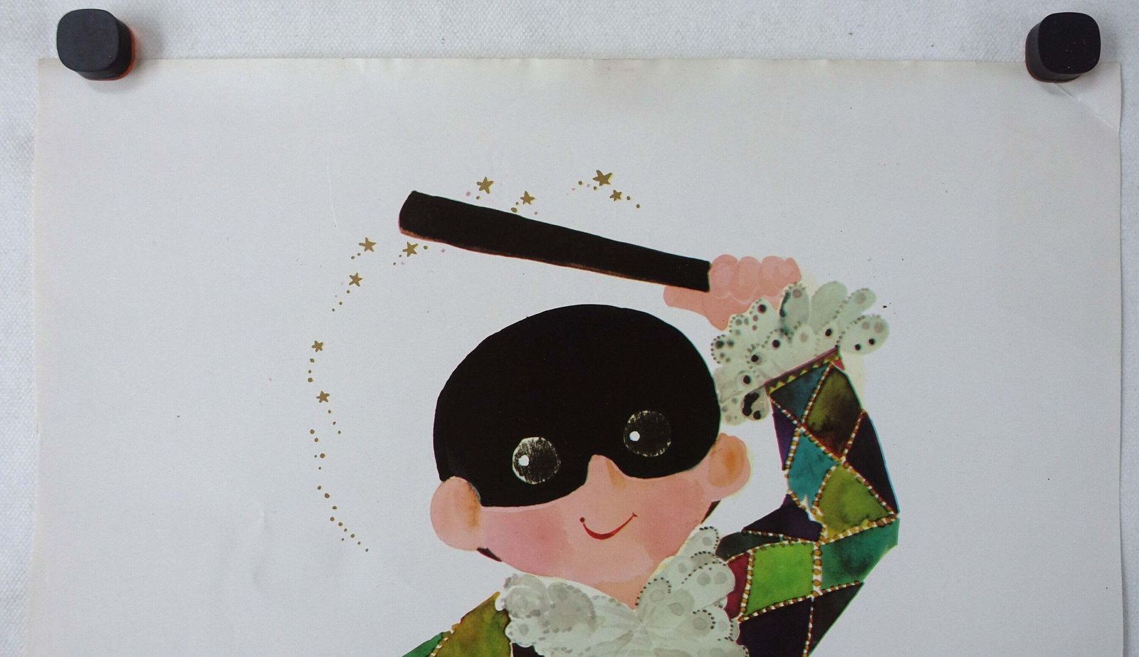 1972 Tivoli Gardens By Richardt Branderup (Harlequin)   Original Vintage Poster photo for sale