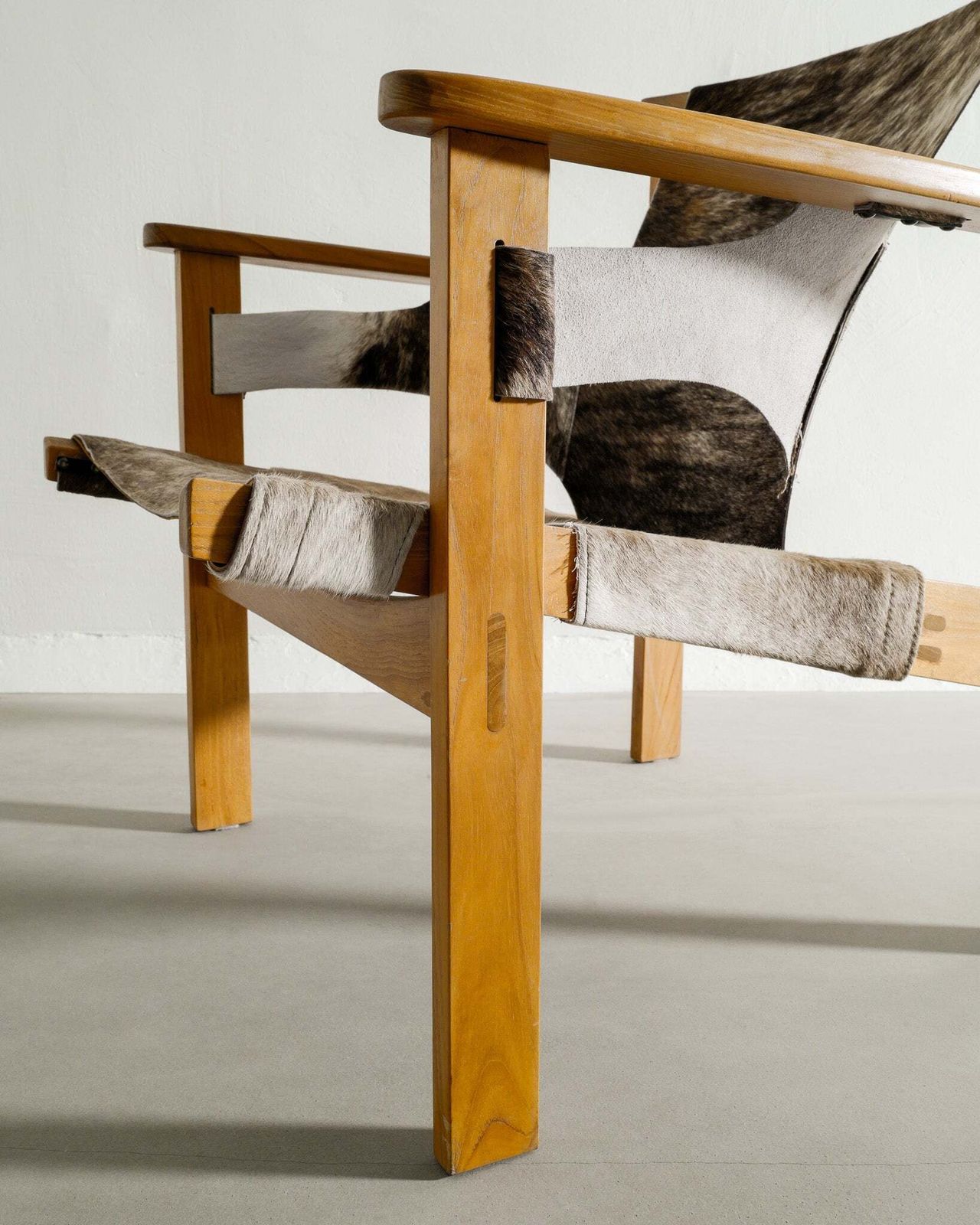 Vintage Swedish Mid Century Wooden "Trienna" Armchair By Carl Axel Acking For Nordiska Kompaniet, 1950s photo vinterior