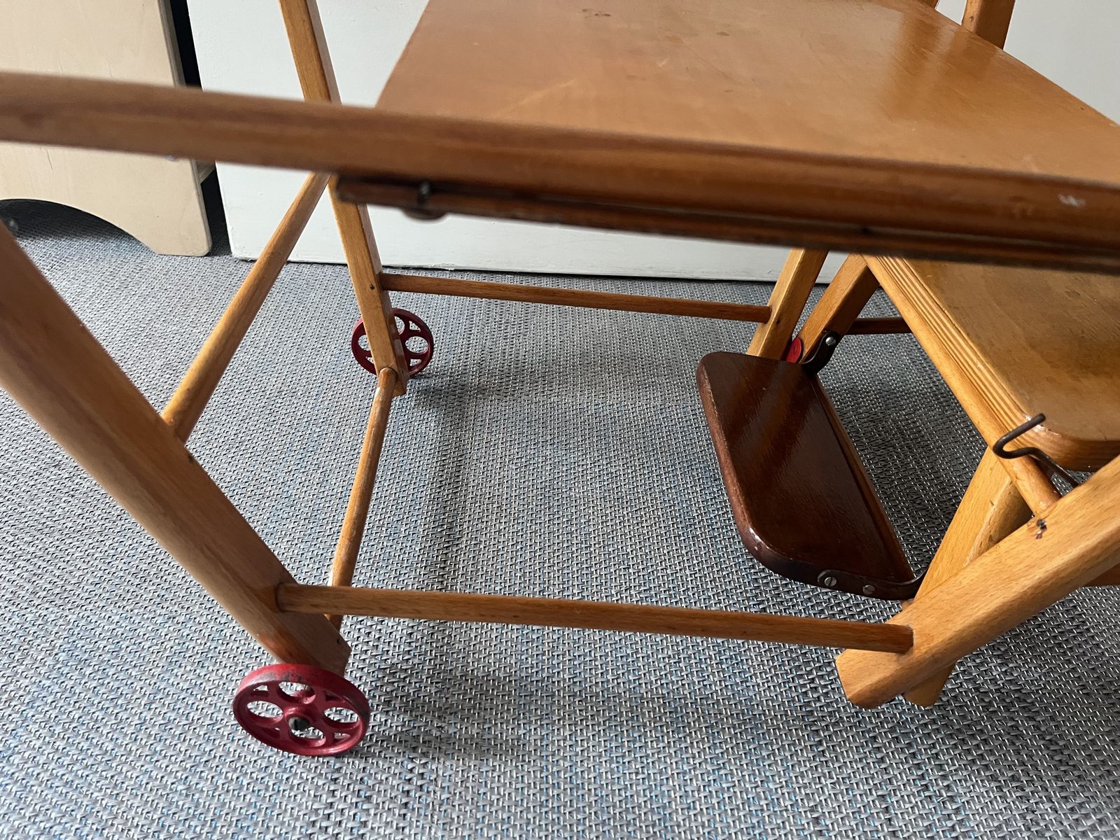 Child’s High Chair/Table 1950/60’s photo for sale