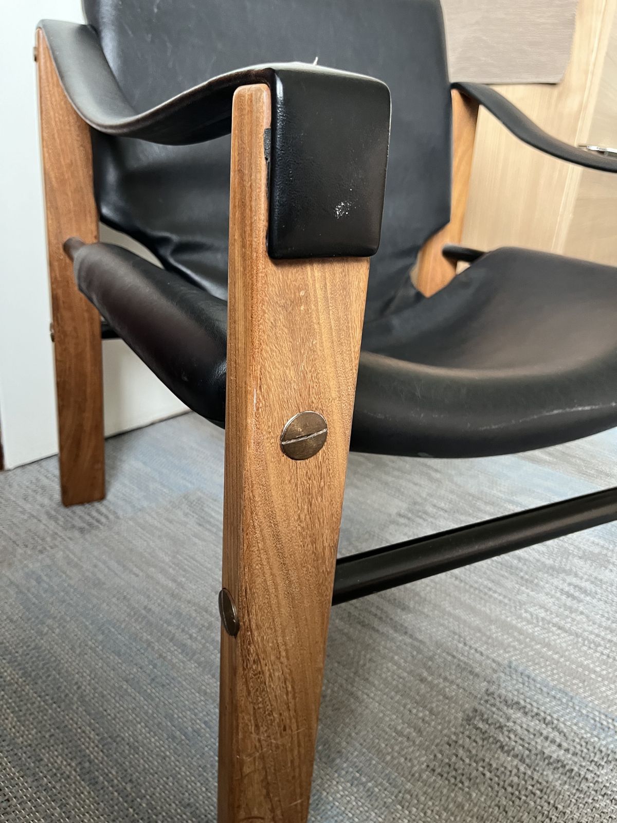 A 1963 Arkana Safari Chair By Maurice Burke photo furniture