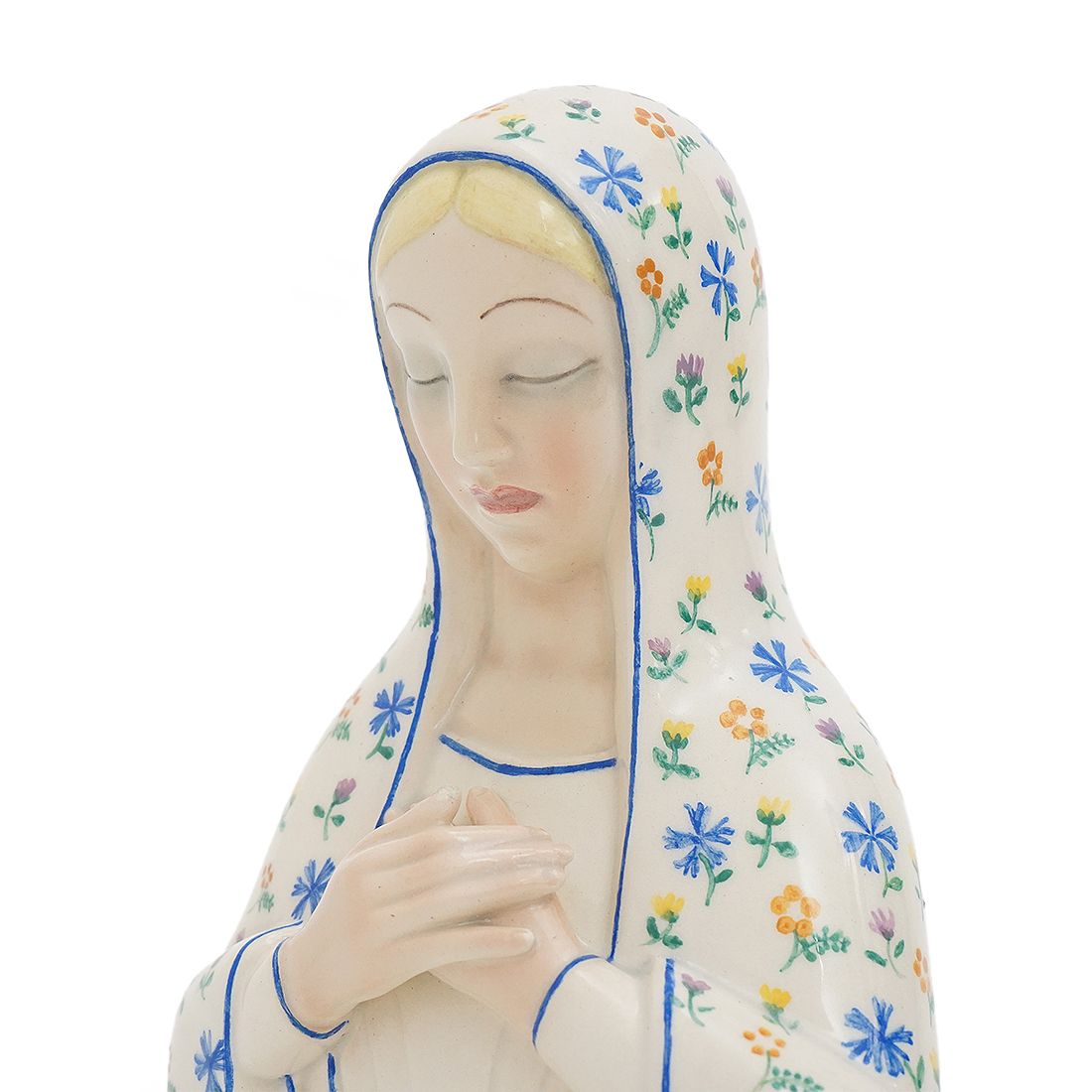 Ceramic Sculpture “Madonna” By Pietro Spertini For Lenci, 1930s photo buy
