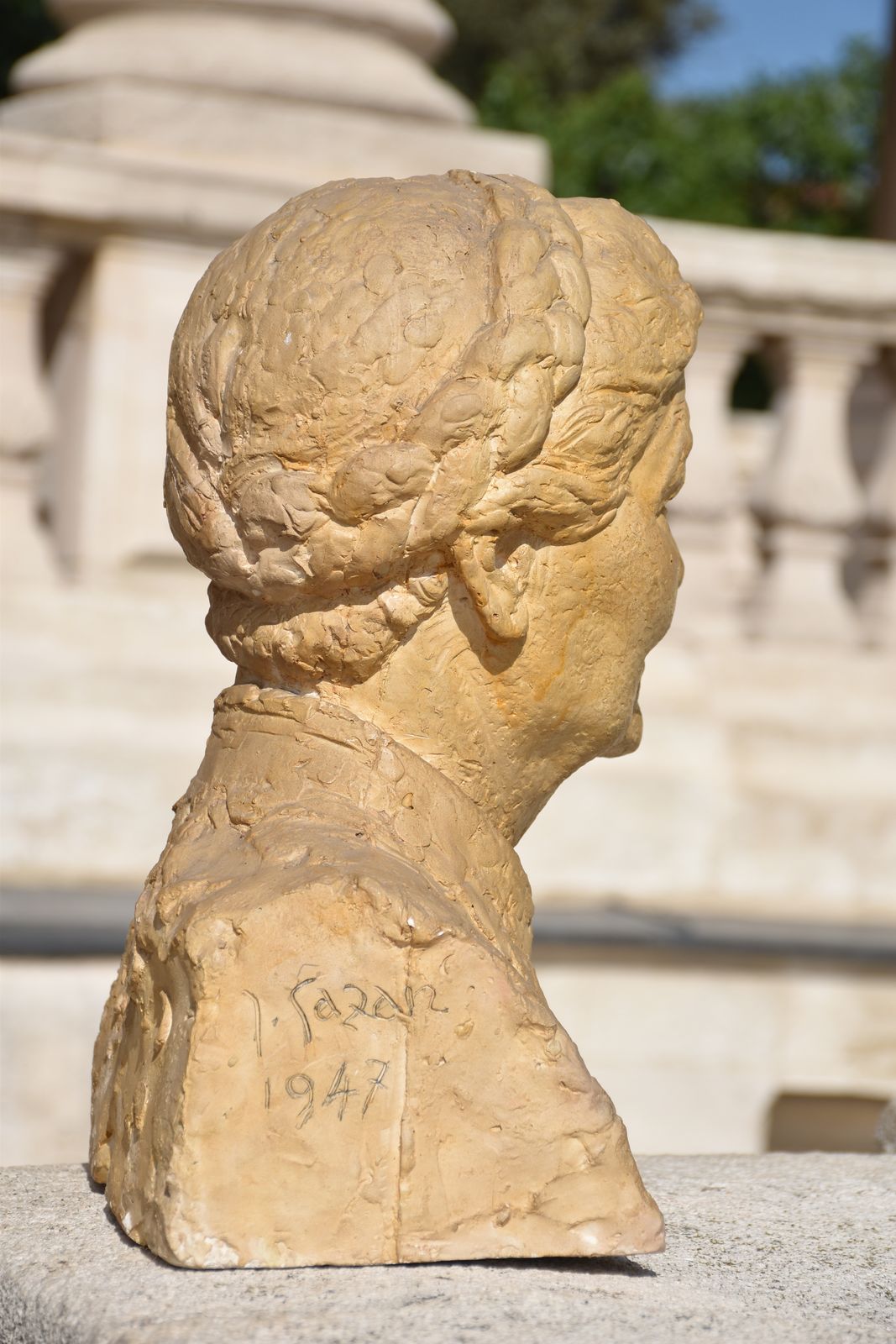 photo vintage Joseph Gazan, Bust Of A Niçoise (1947)