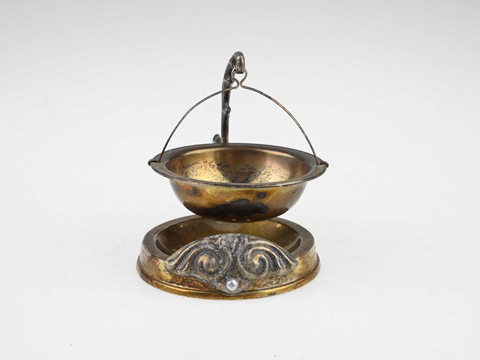Antique Art Deco Tea Infuser And Drip Tray, Antique Tea Infuser, Vintage Kitchen Decor, Art Deco Tea Set, Vintage Tea Infuser, Tea Drip Tray photo buy