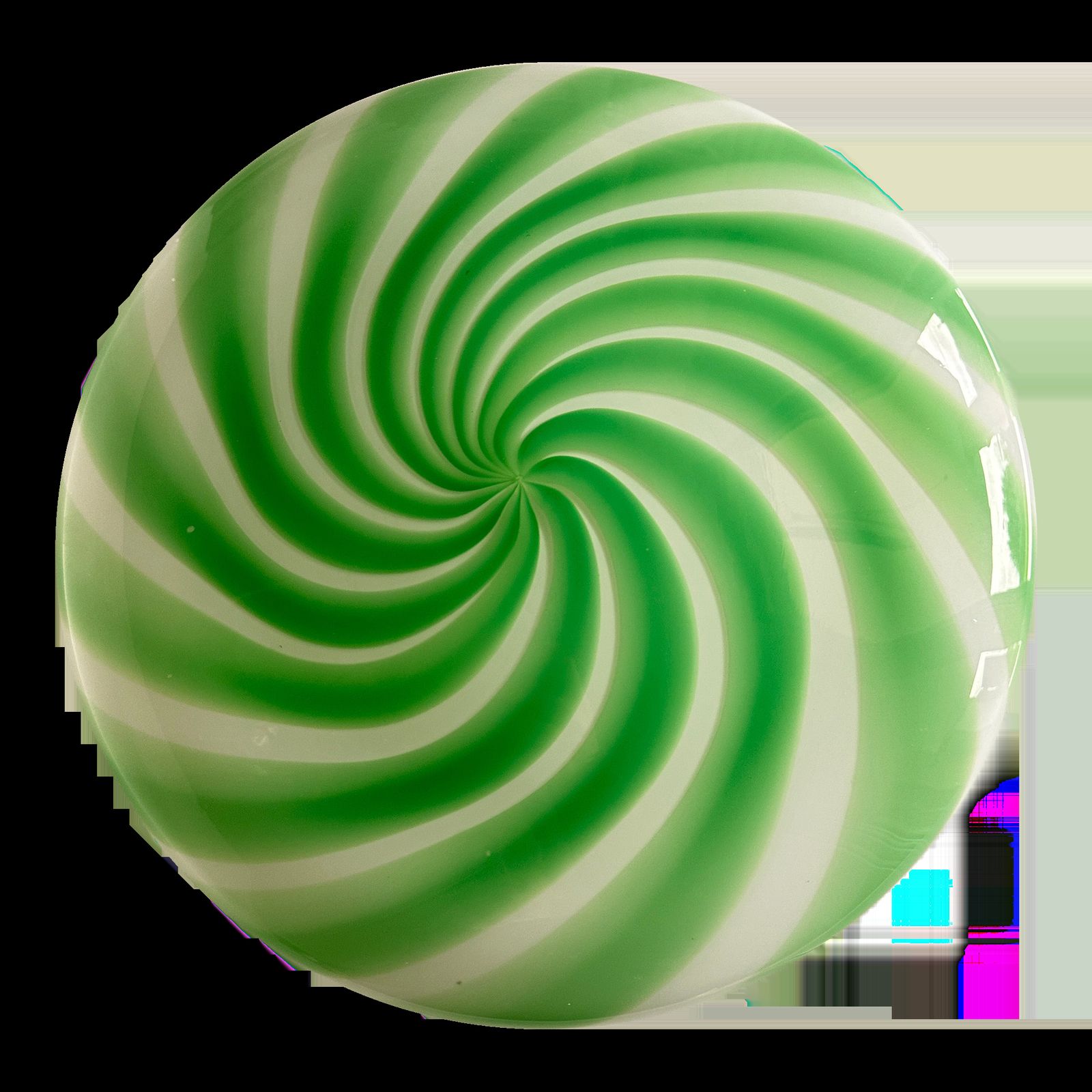 Contemporary Italian Milky White And Clear Green Swirls Murano Glass Flush Mount Or Wall Sconce photo furniture