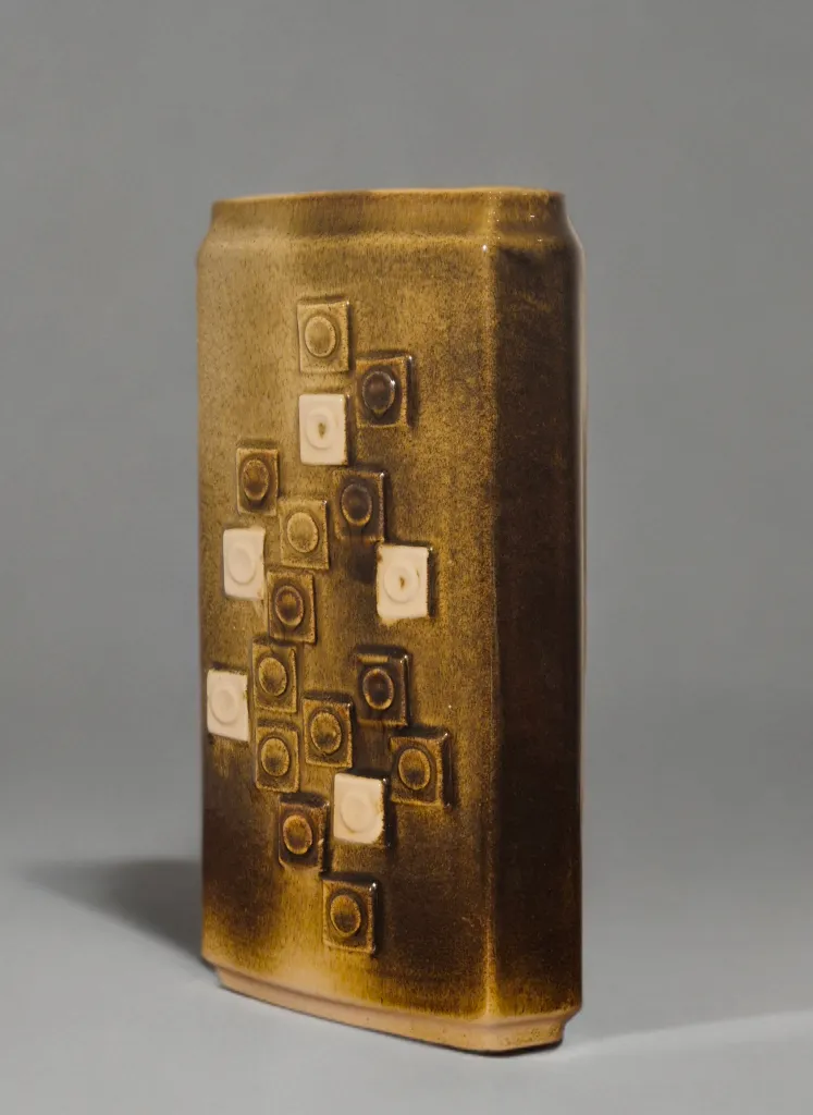 Ceramic Vase By Ditmar Urbach, Czech Mid Century 1960s photo for sale