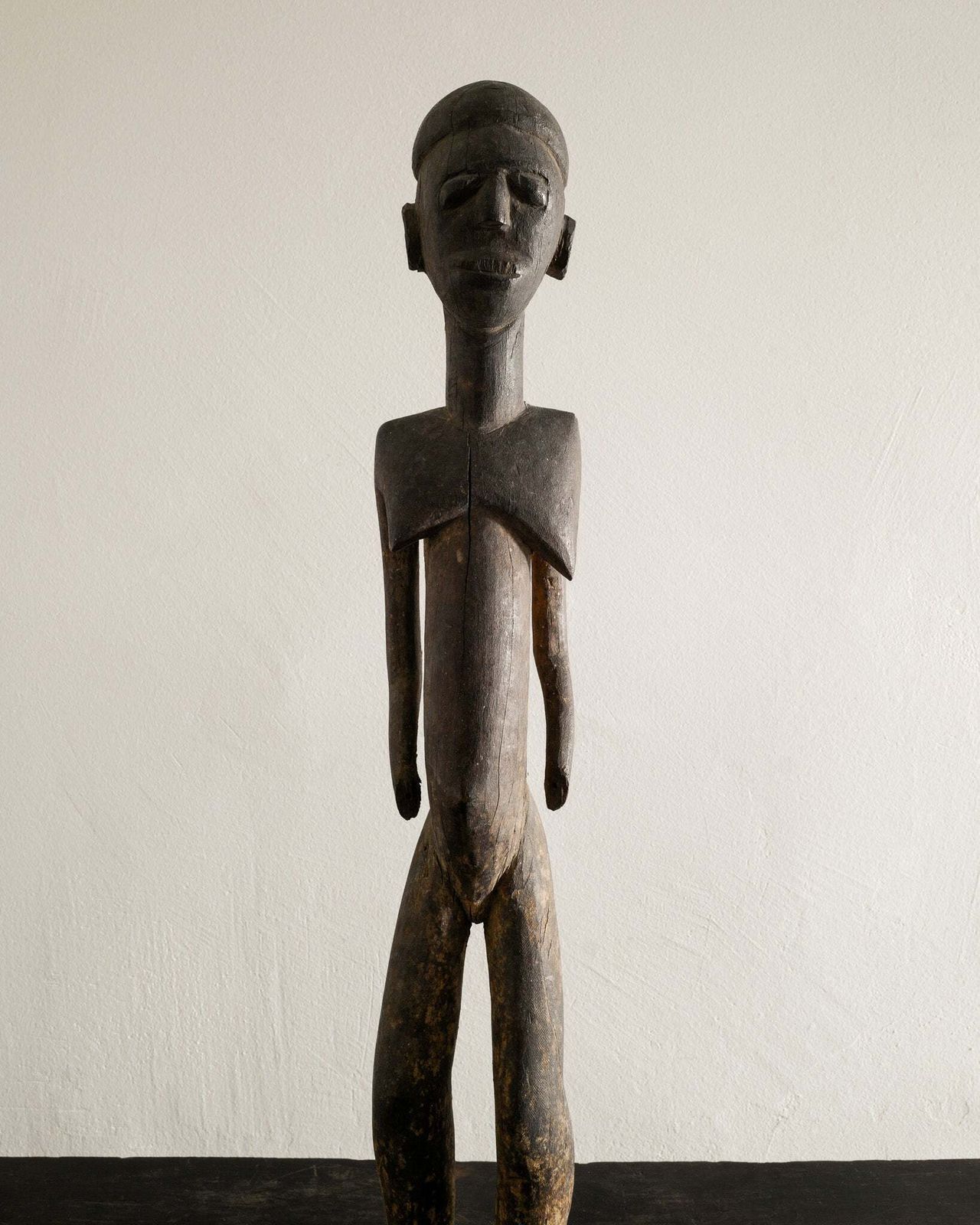 Wooden Tribal Art Lobi Female Figure, Burkina Faso 1940s photo 2500.0