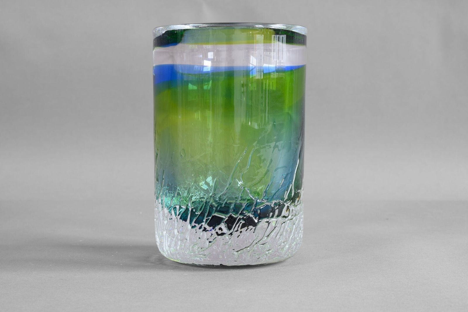 Pair Swedish Glass Vases photo vinterior