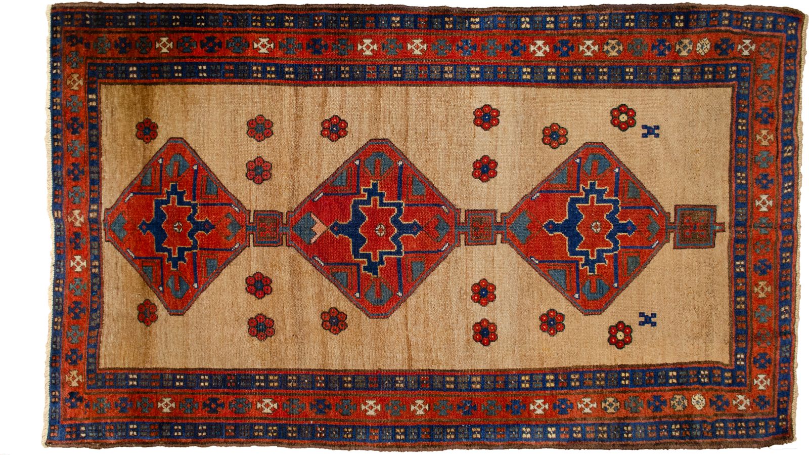 Antique Kordi Rug 196x119cm,, 1910s photo furniture