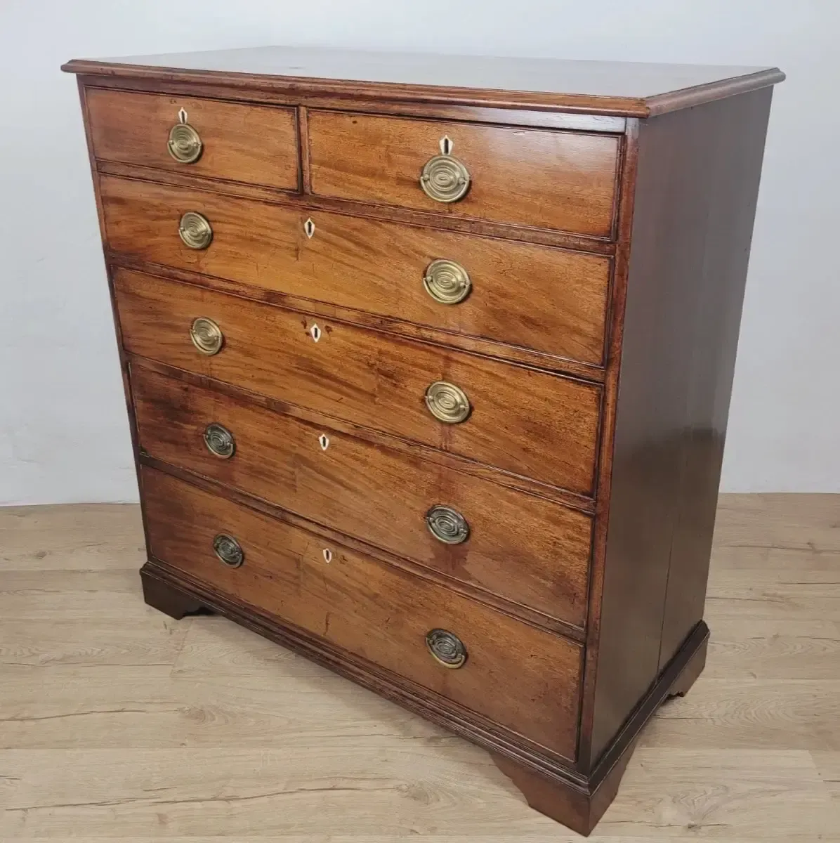 Waring & Gillow Chest Of Drawers 2 Over 4 English Regency photo for sale