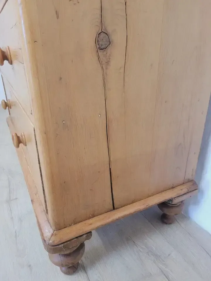 photo buy Victorian Chest Of Drawers Pine Farmhouse Rustic Country