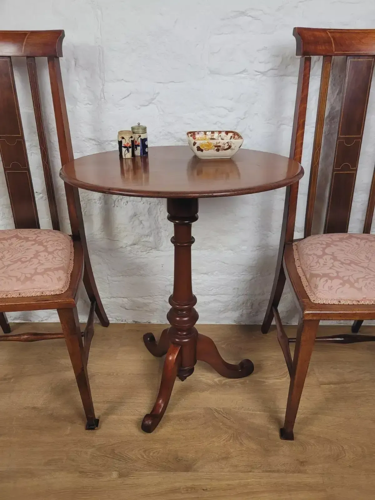 Victorian Tilt Top Table Mahogany English Mahogany