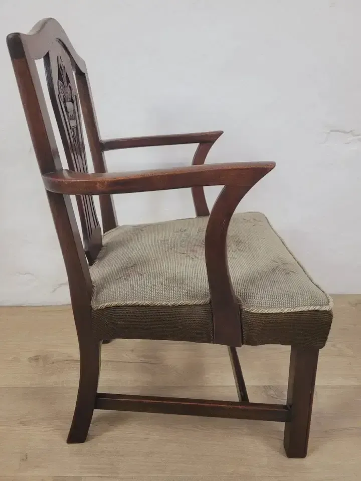 photo buy Child's Chair George III Hepplewhite Style Bedroom Carved