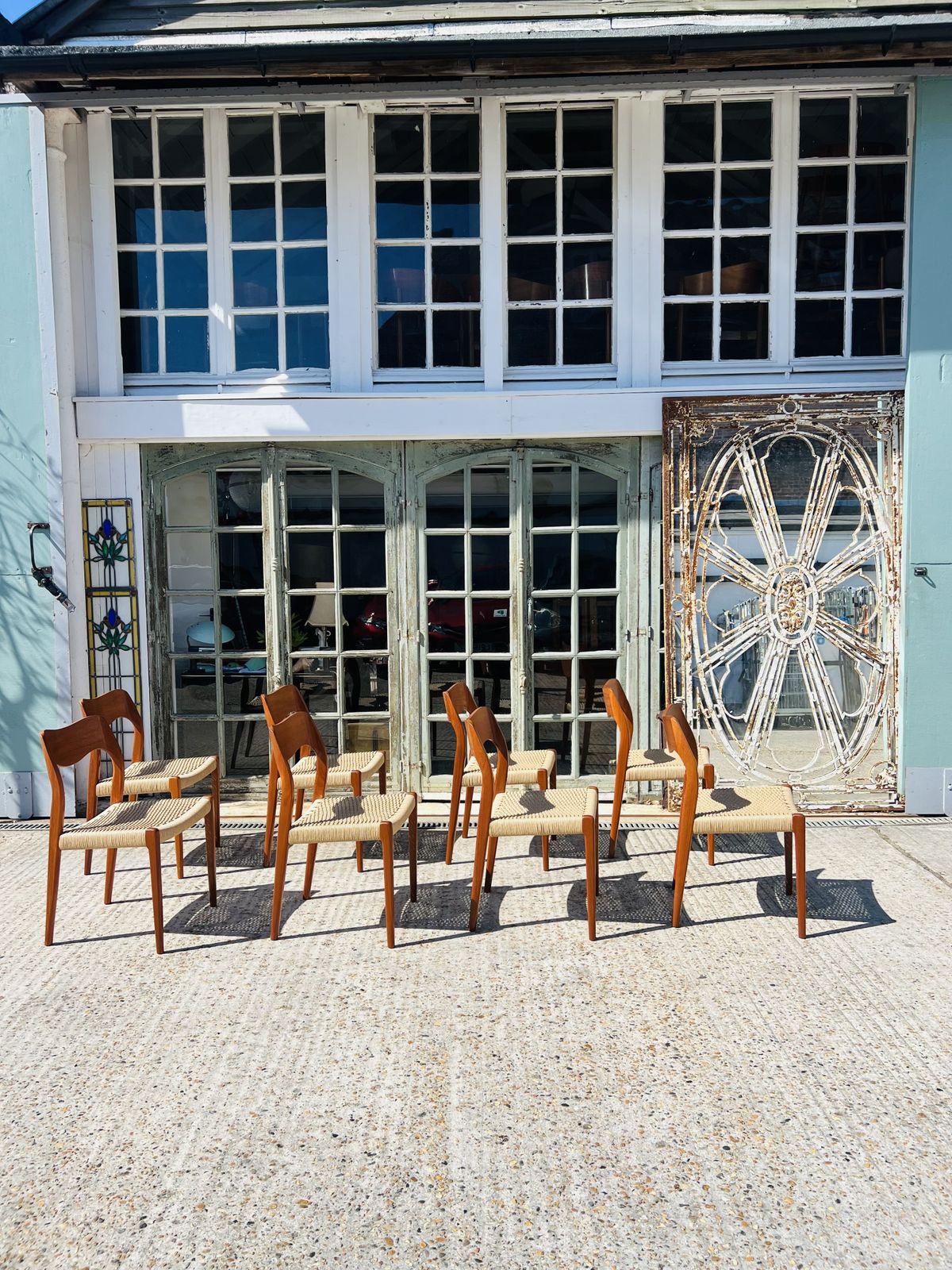 photo for sale 8 Niels Moller 71 Dining Chairs