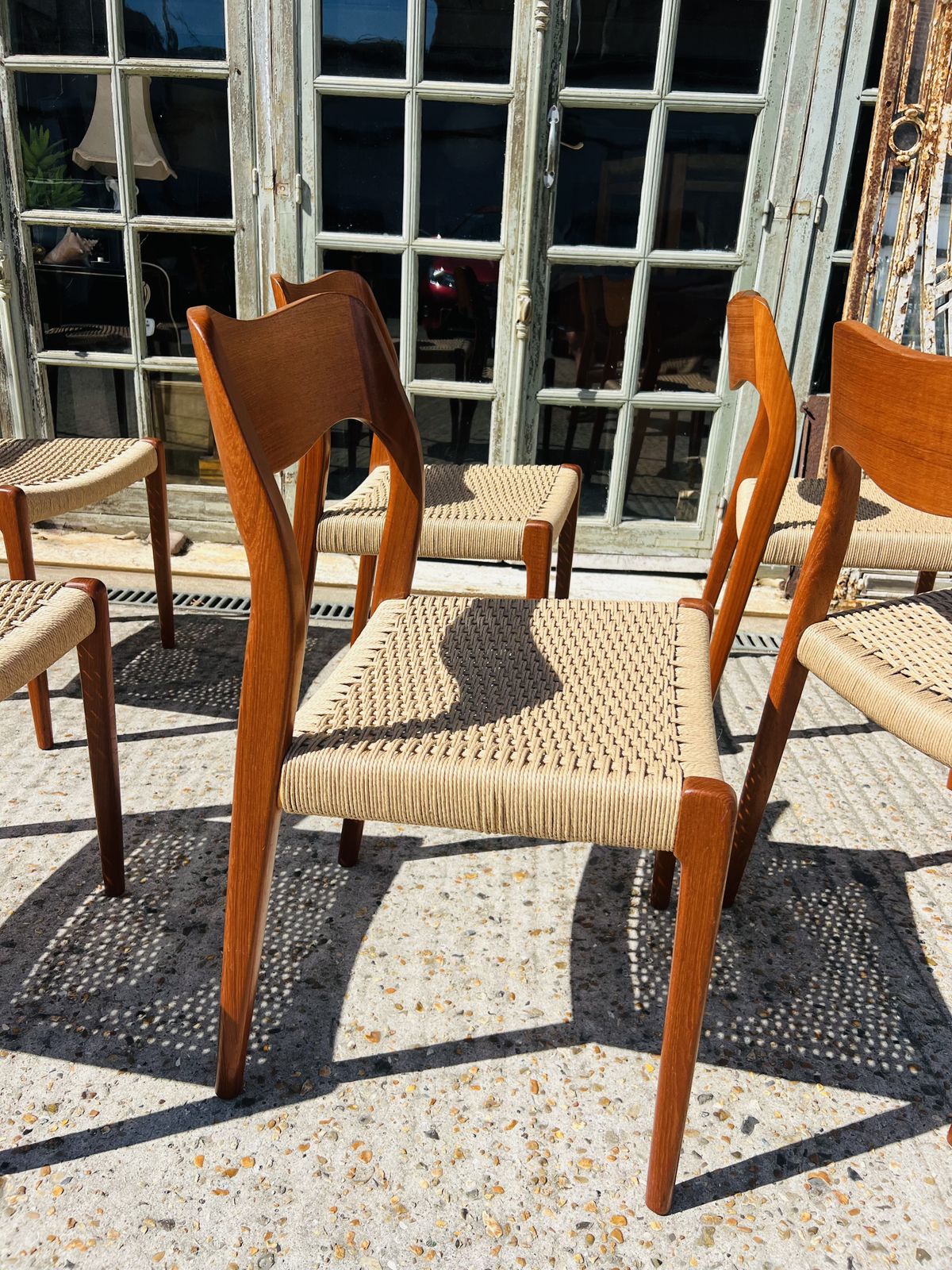 photo buy 8 Niels Moller 71 Dining Chairs