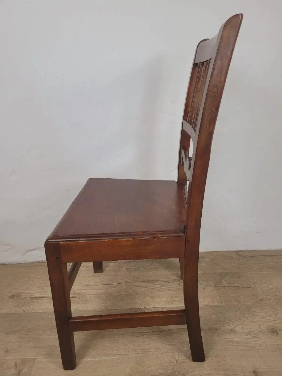 photo vinterior Oak Vintage Kitchen Chair Mid 20th Century 1950's Slat Back Postage Available