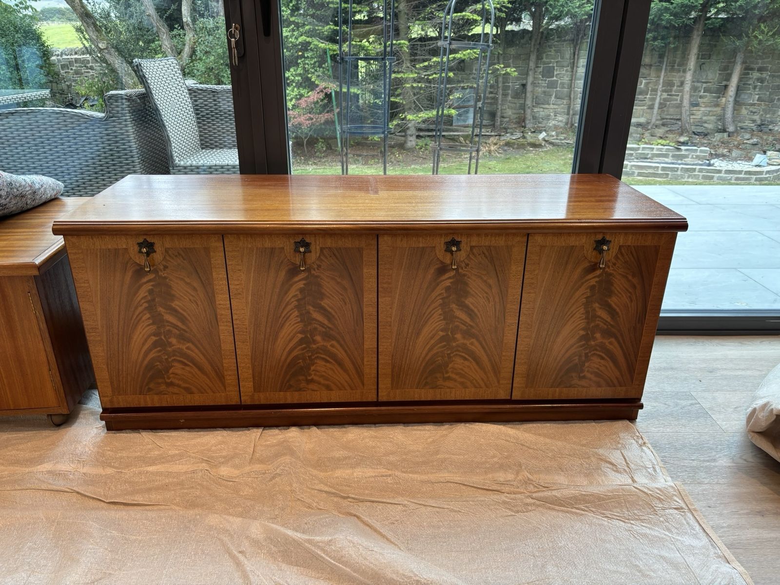 Meredew Display Cabinet With Shelving, Bureau & Drawers, Teak, Vintage Meredew photo Furniture