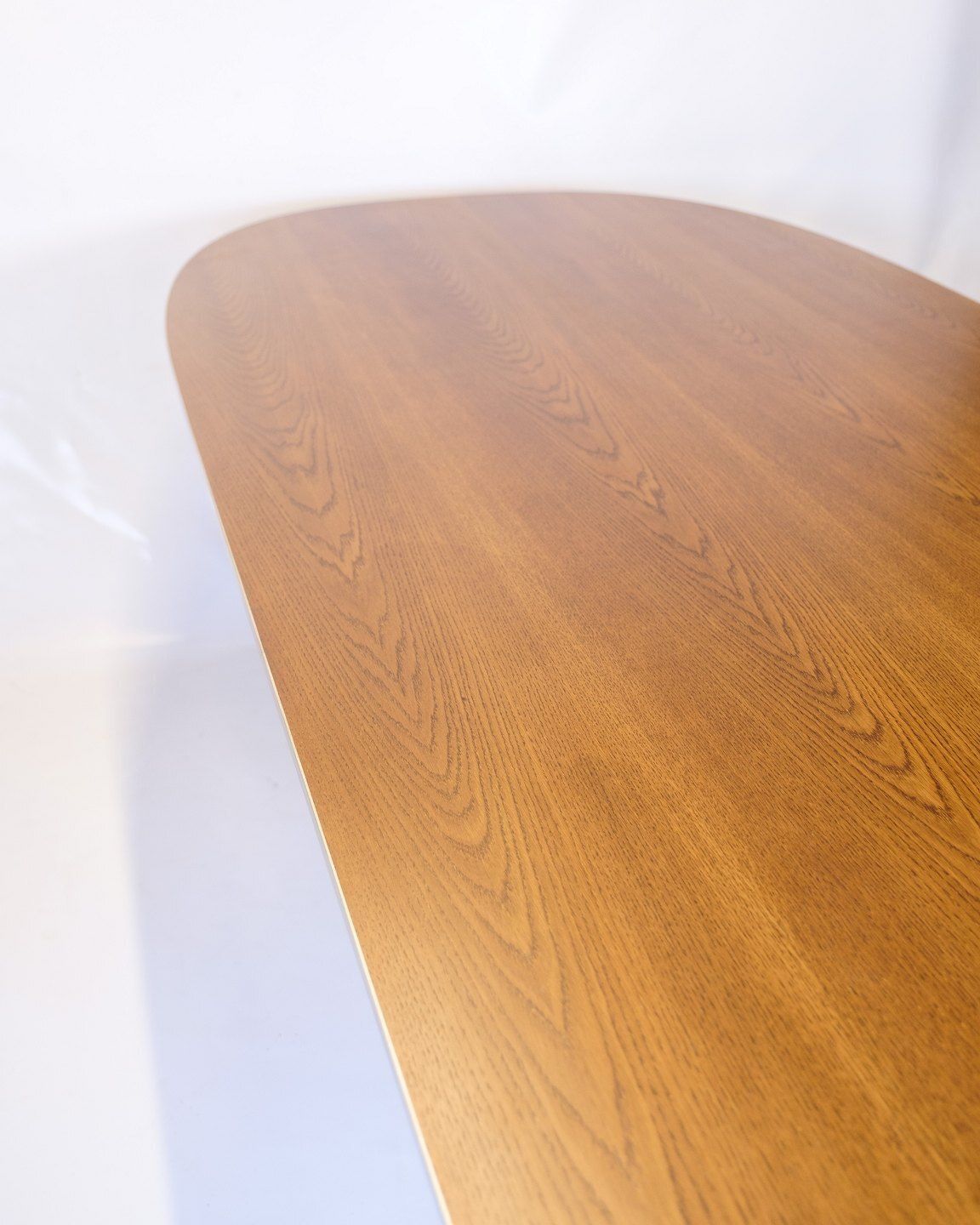 Long Dining Table  Model Superellipse   Oak Surface With Aluminum Edge   Bruno Mathsson And Piet Hein photo Furniture