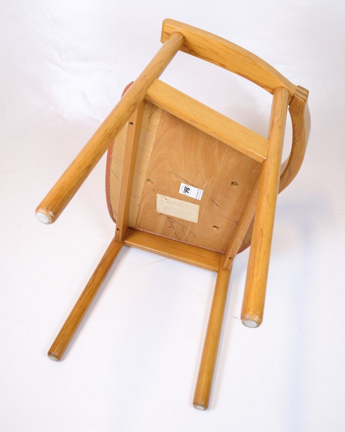 Armchair   Model Form 75   Cognac Leather Seat   Tappede Collections   Andreas Hansen   1980s photo buy