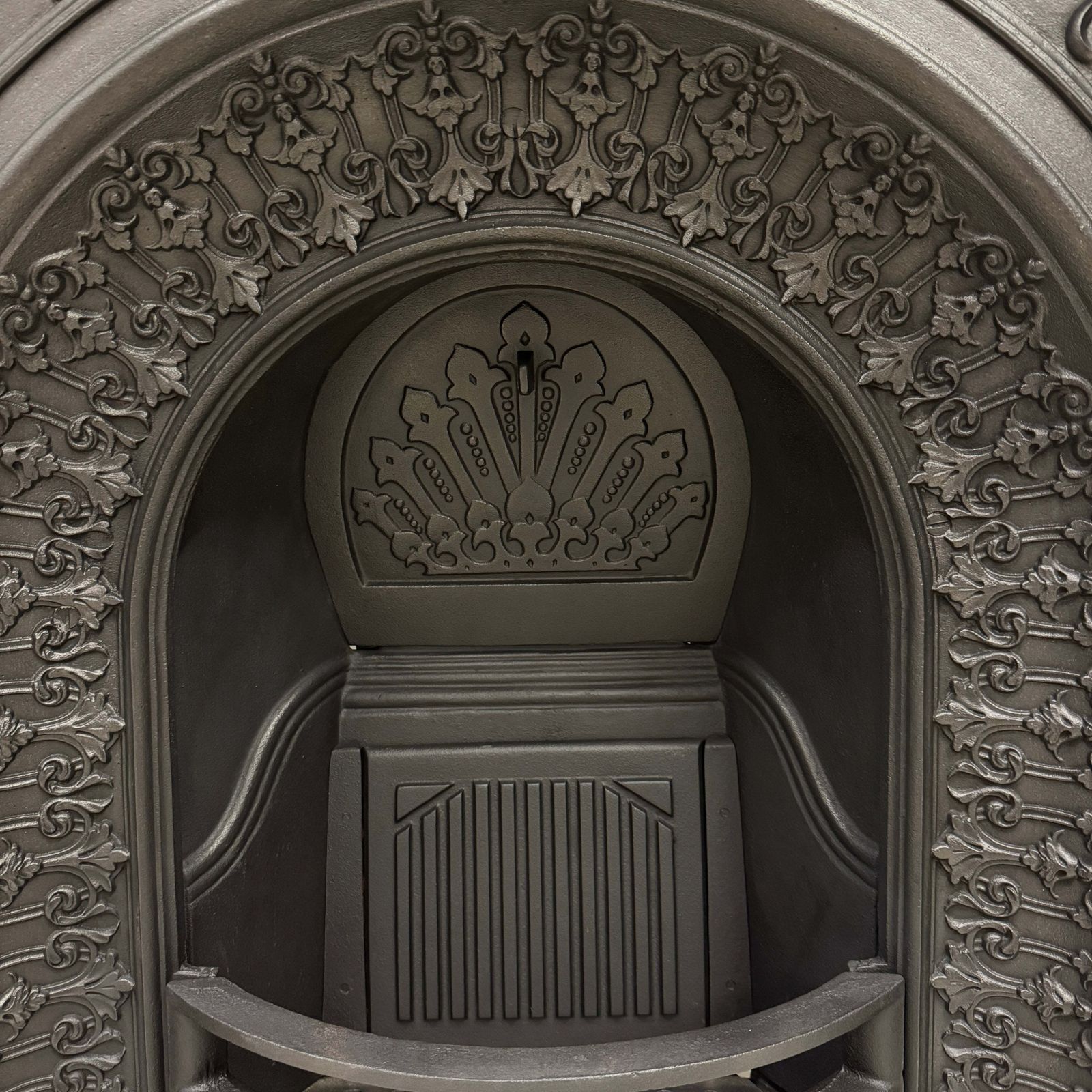 Antique Cast Iron Combination Fireplace photo Home Fixtures