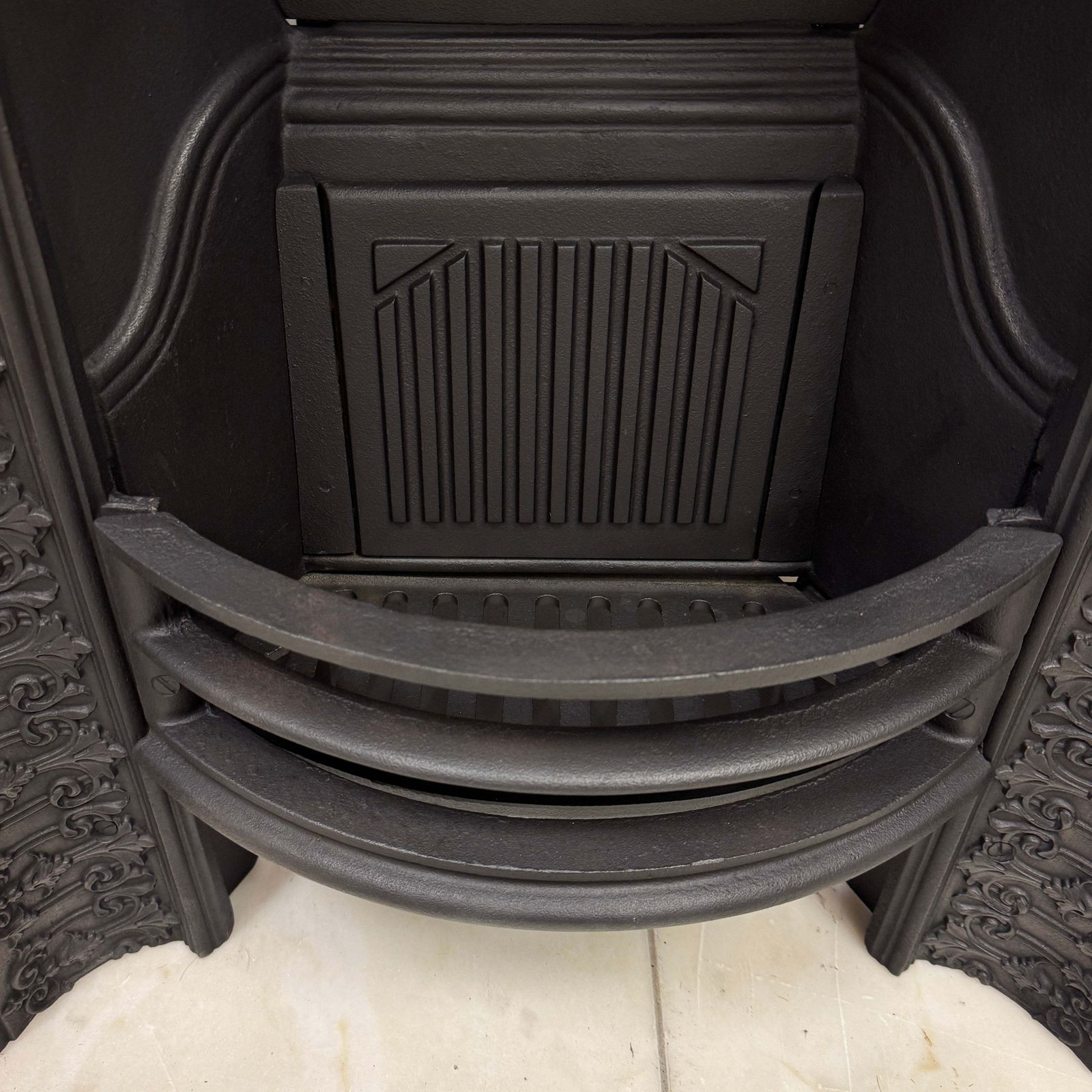Antique Cast Iron Combination Fireplace photo buy