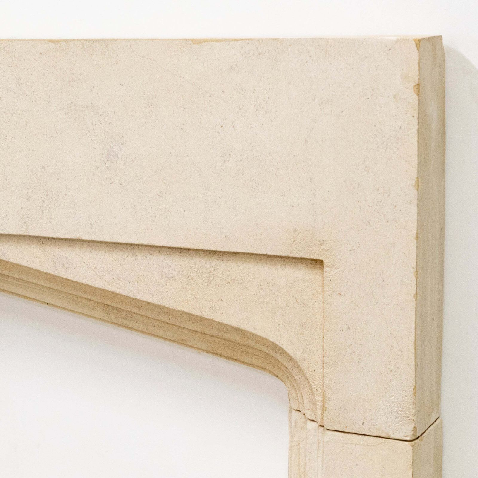 photo furniture Antique Gothic Revival Bath Stone Fireplace Surround