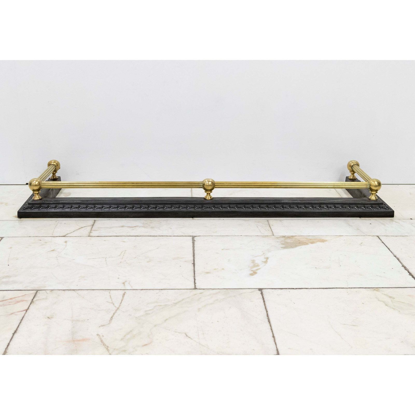 photo furniture Antique Fireplace Fender, 1800s