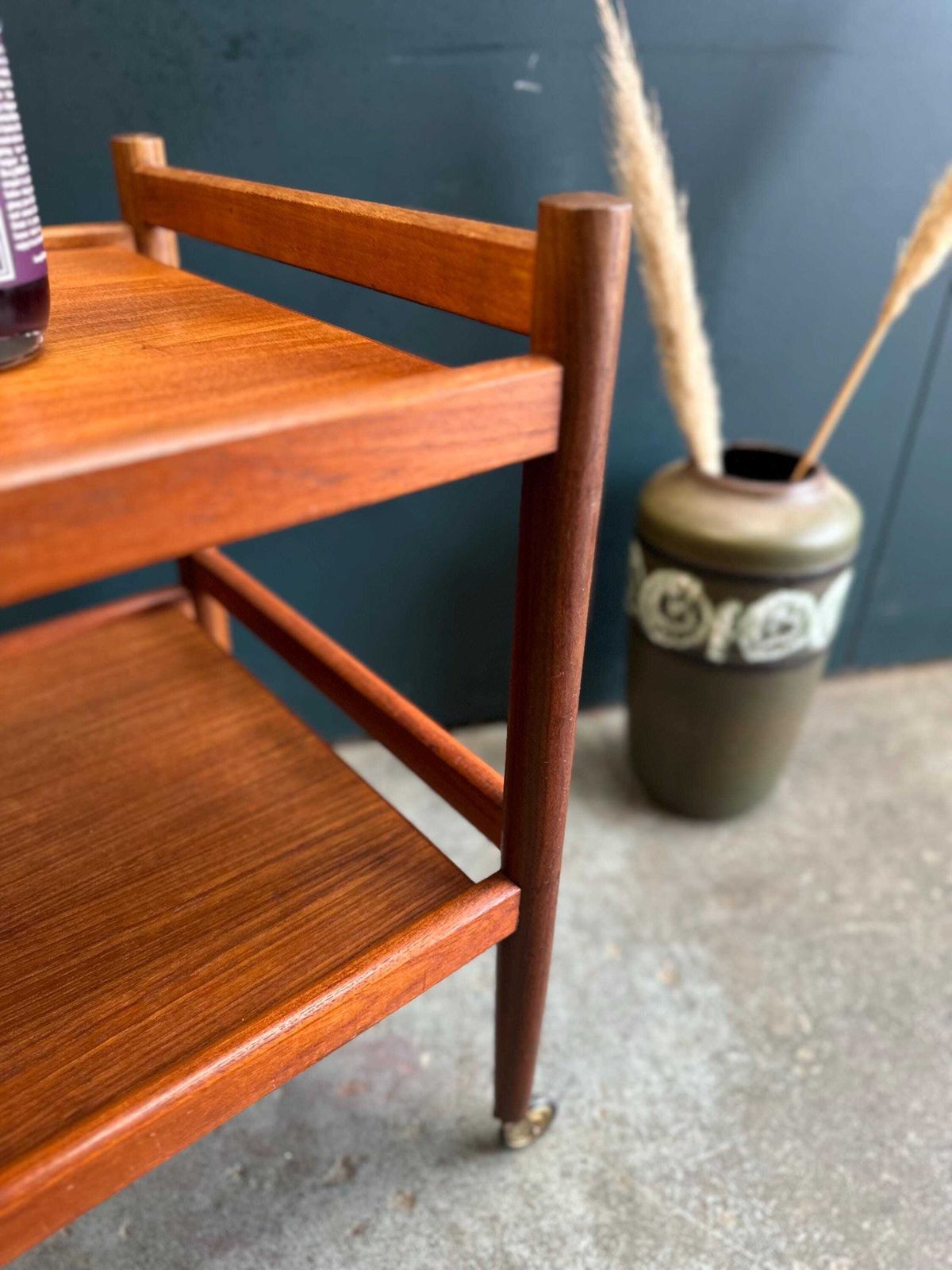 Scandinavian Mid Century Drinks Trolley photo 325.0