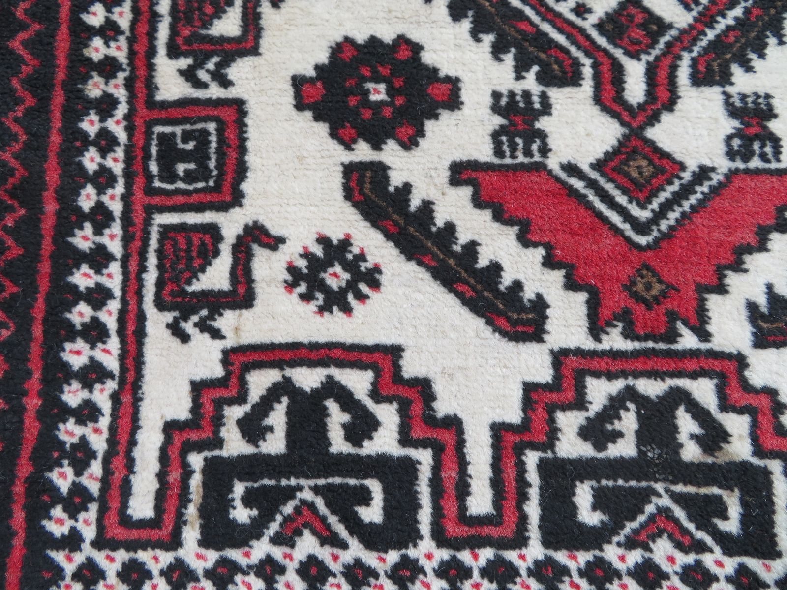 Old Village Baluch Rug. 186cm X 97cm. photo buy