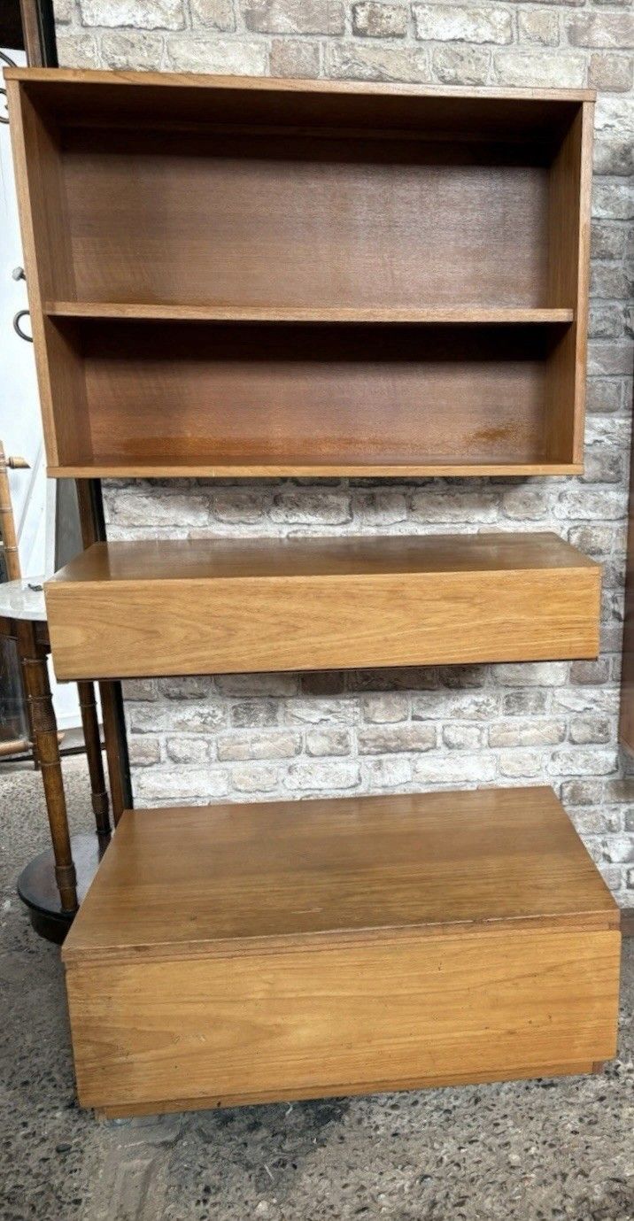 Vintage Beaver & Tapley 33 Teak Wall Bookcase – Shelving Mid Century Mcm photo Furniture