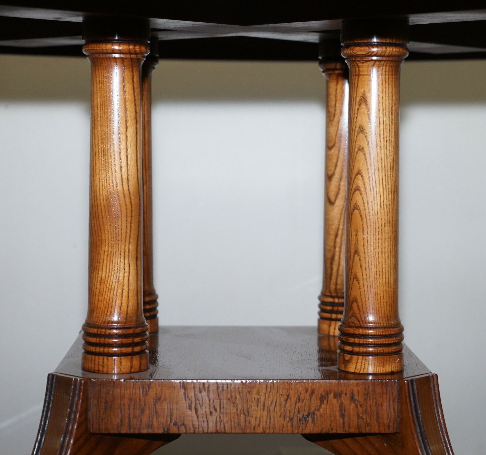 Brand New Cluster Pollard Oak  Round Dining Tables Seats Four To Six People photo buy