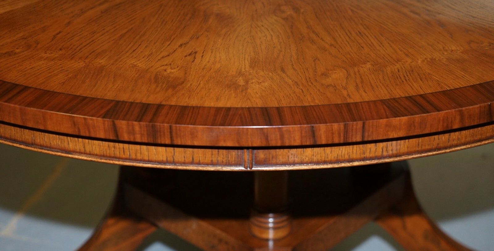 2850.0 Brand New Cluster Pollard Oak  Round Dining Tables Seats Four To Six People photo