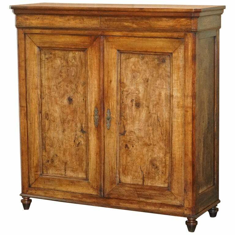 Sublime Circa 1820 French Fruitwood Kitchen Or Dining Room Antique Pot Cupboard
