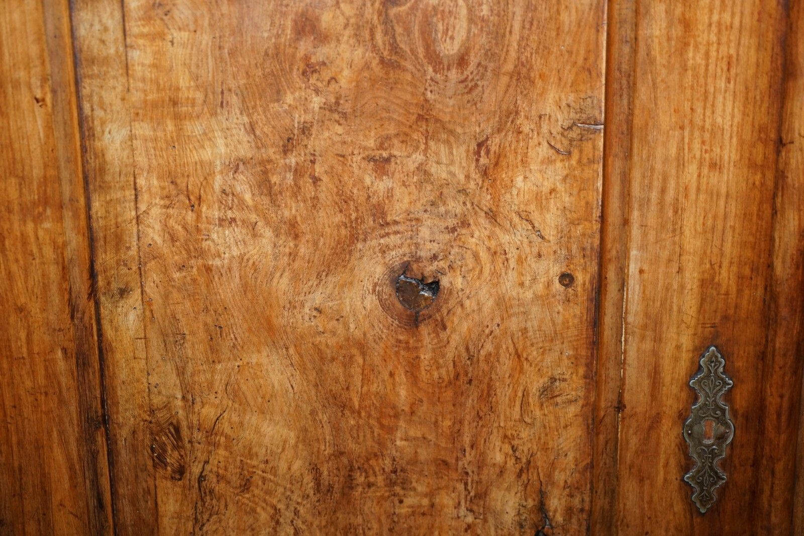 Sublime Circa 1820 French Fruitwood Kitchen Or Dining Room Antique Pot Cupboard photo buy