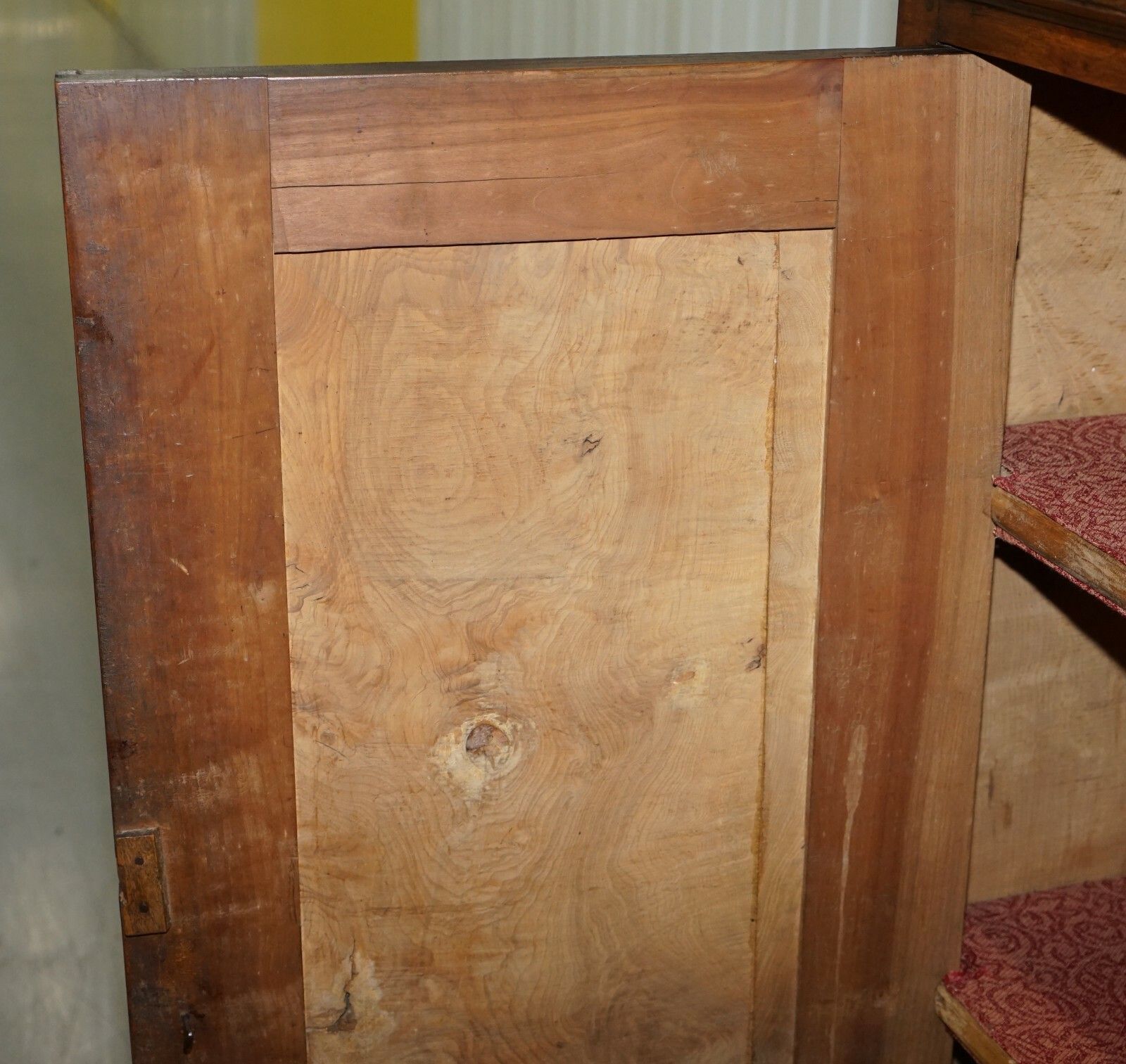 2850.0 Sublime Circa 1820 French Fruitwood Kitchen Or Dining Room Antique Pot Cupboard photo