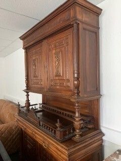 Tall Mahogany Dresser