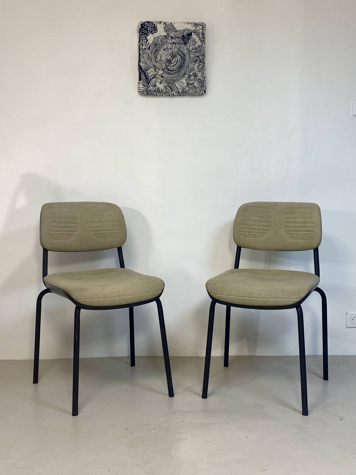 268.0 Pair Of Vintage Eurosit Chairs From The 1970s photo
