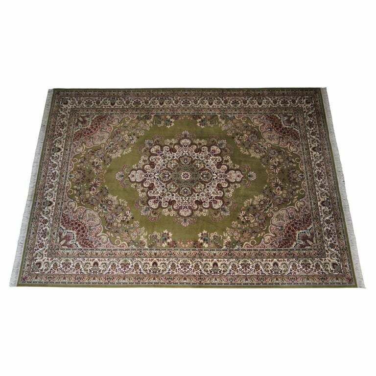 Fine French Vintage Green Extra Large Rug Carpet 434cm X 298cm Must See Pictures