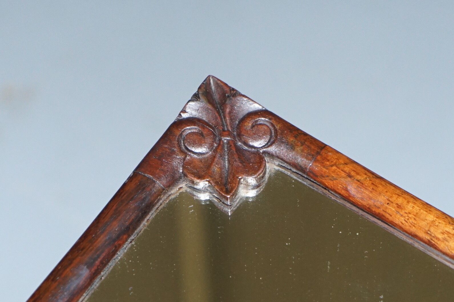 Pair Of Stunning Original 1830 William IV Rosewood Mirrored Top Side Lamp Tables photo vinterior