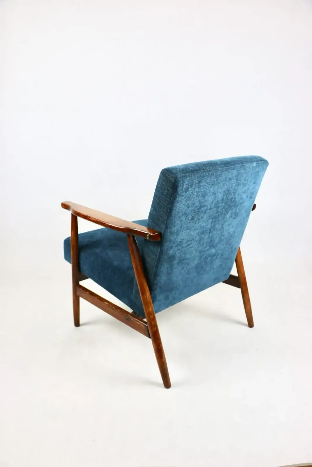Vintage Armchair, 1970s Blue   Navy Blue Like Fox photo buy