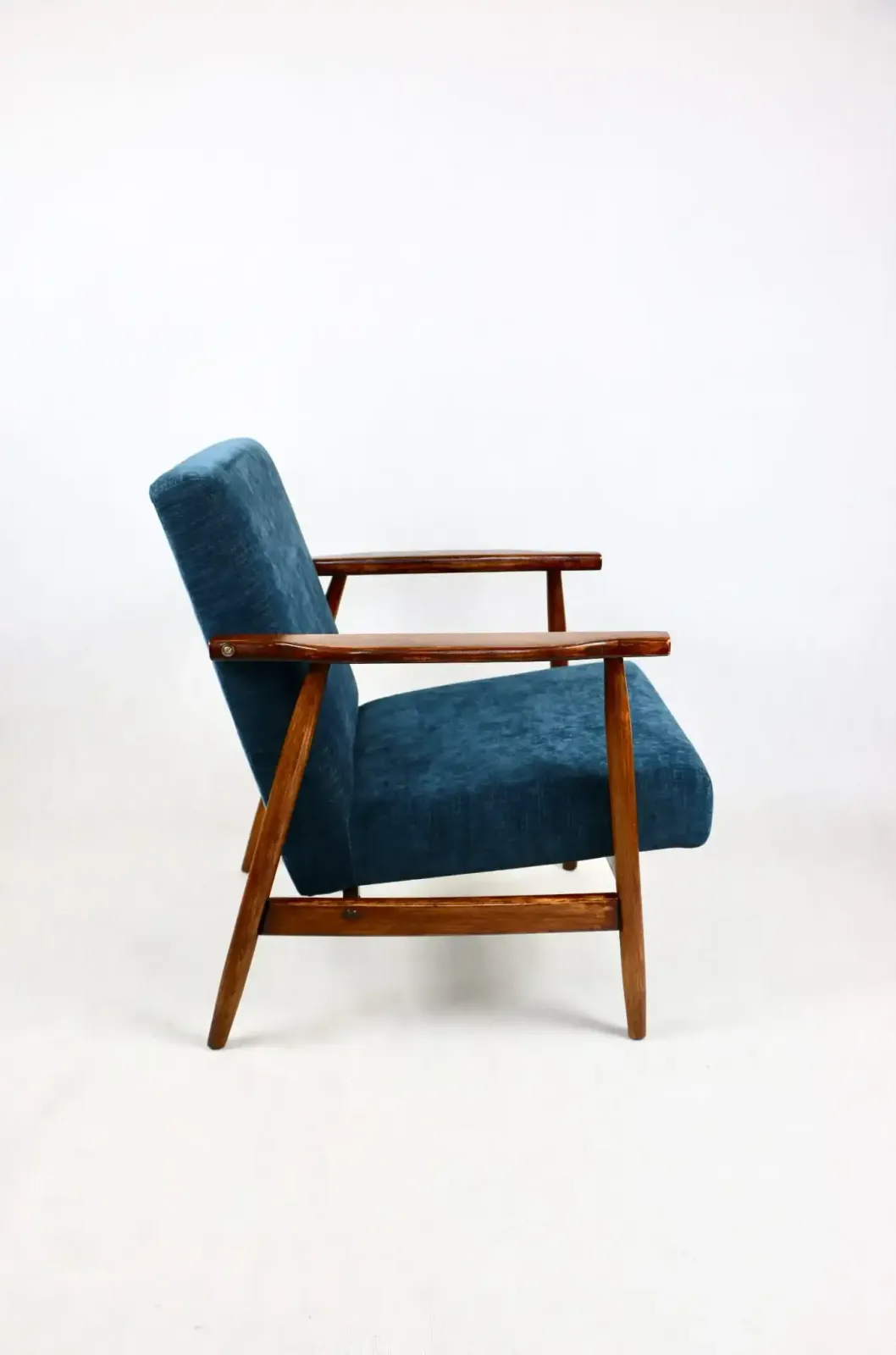 photo furniture Vintage Armchair, 1970s Blue   Navy Blue Like Fox