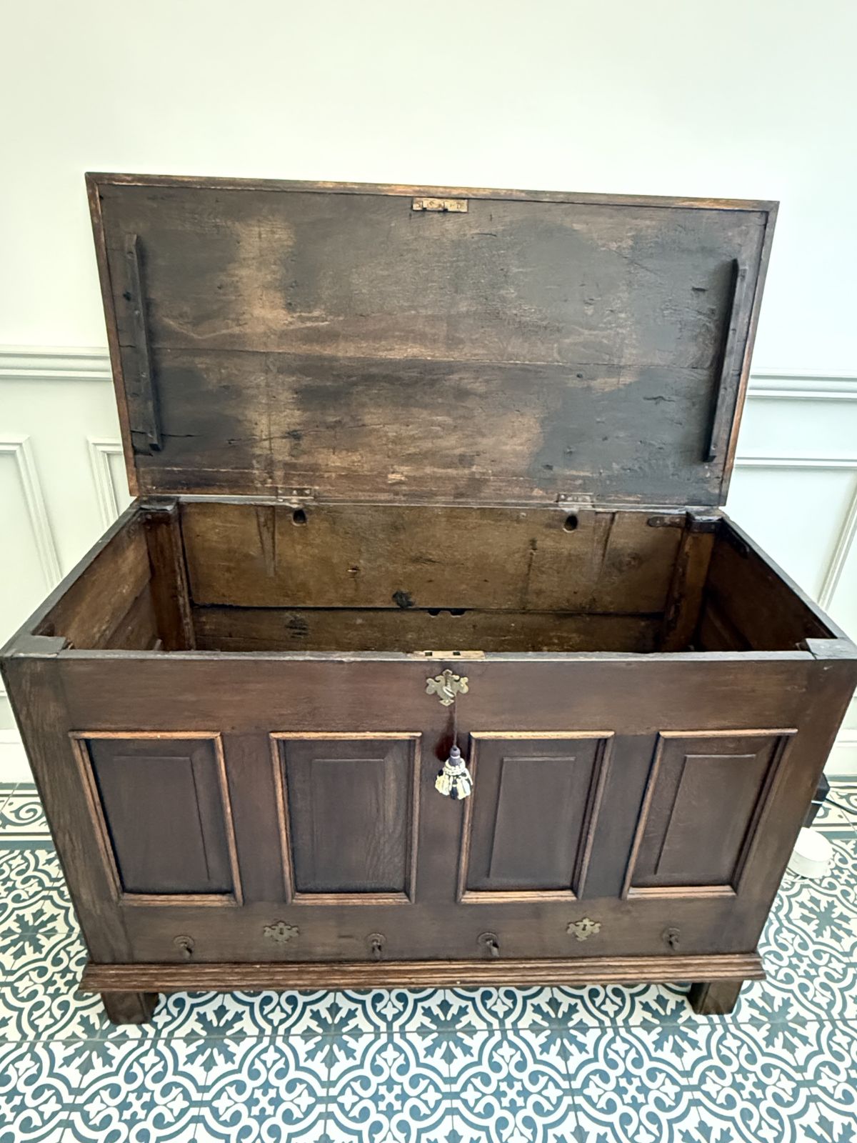 Antique Wooden Chest / Sideboard photo for sale
