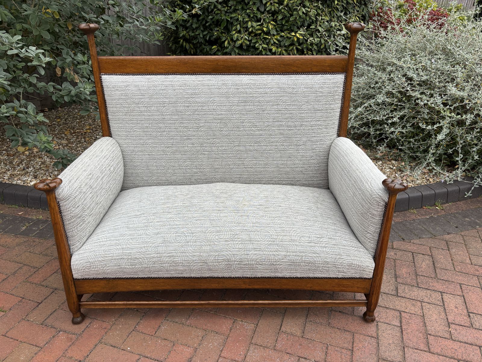 Walter Cave Arts & Crafts Settee photo buy
