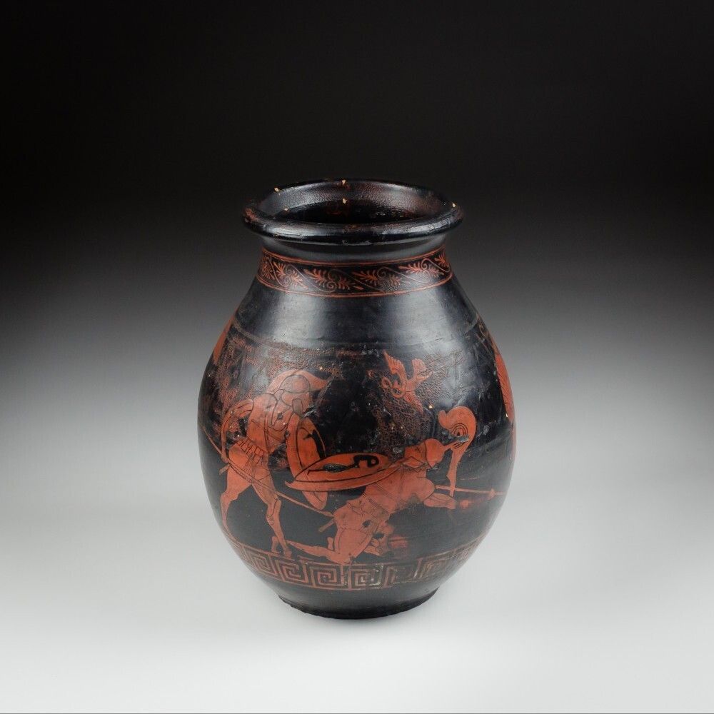 Home Decor Early 20th Century Stoneware Attic Style Vase By Jean Magrou photo