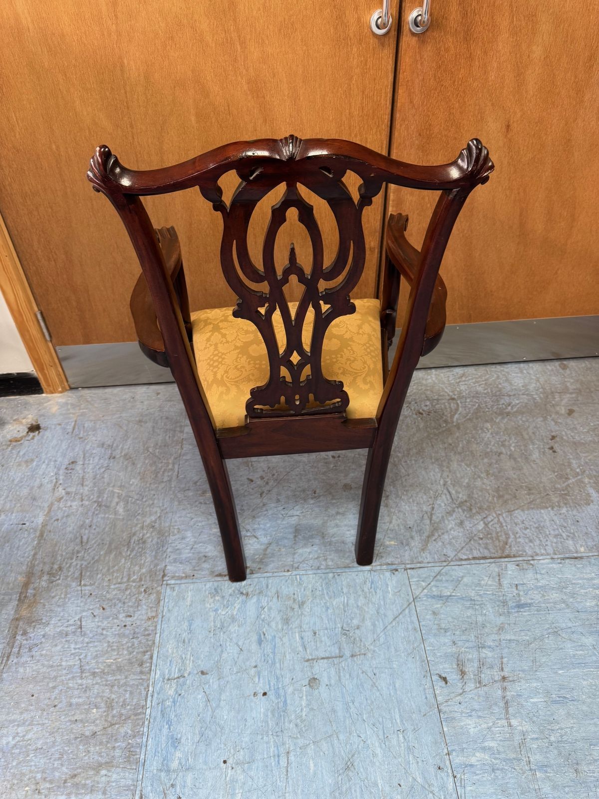 Reproduction Mahogany Dining Chair photo for sale