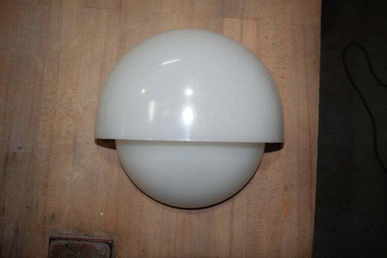 Vico Magistretti Mania Sconces For Artemide, 1970 photo vintage