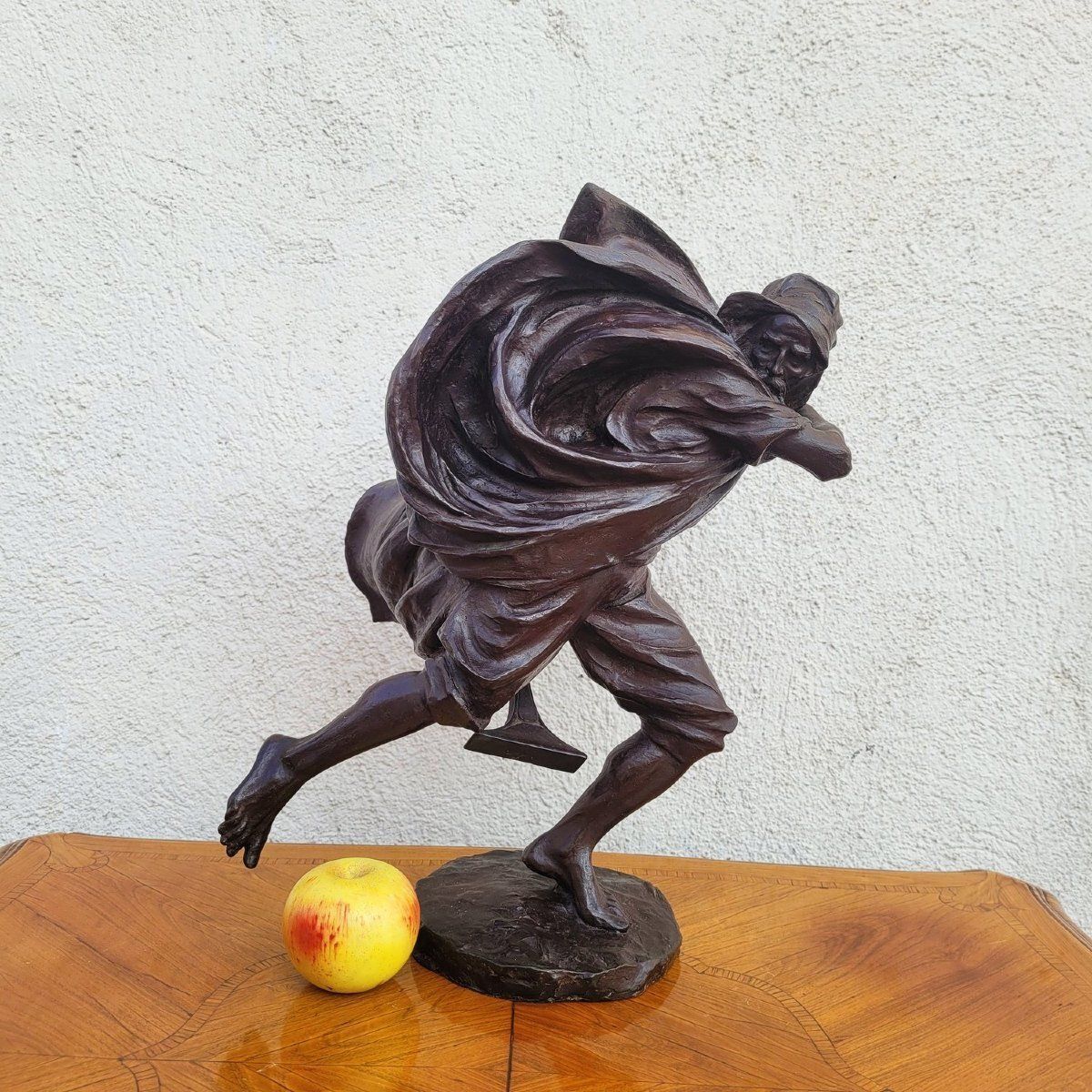 A Miniati, Arab Warrior, Signed Orientalist Bronze, Early 20th Century photo furniture