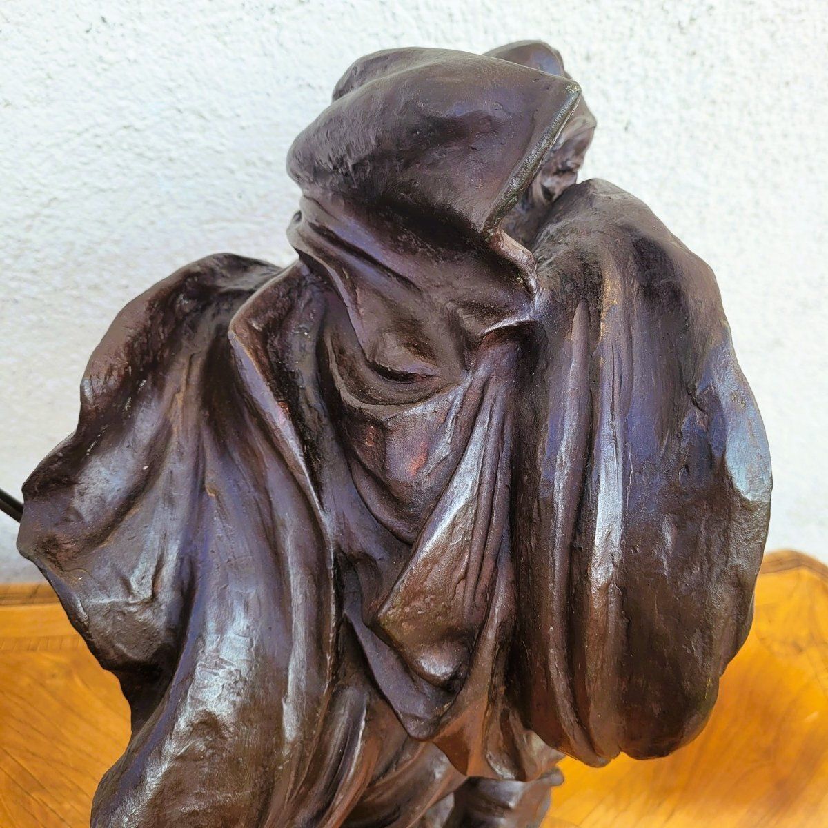 Art A Miniati, Arab Warrior, Signed Orientalist Bronze, Early 20th Century photo